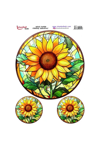 İSTANBUL HOBİ PİRİNÇ DEKOPAJ KAĞIT PT1454 ürün görseli