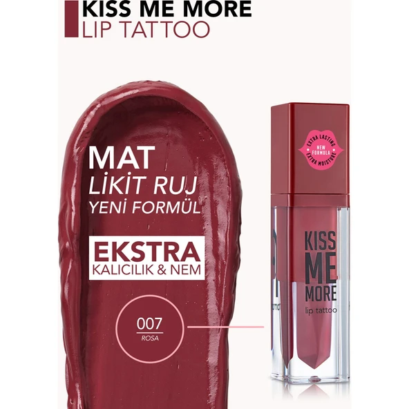 Flormar Kıss Me More Lıp Tatto Ruj 07 ürün görseli