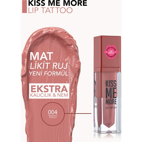 Flormar Kıss Me More Lıp Tatto Ruj 06 DELİST ürün görseli