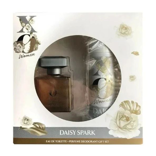 Xo Daısy Spark Bayan Edt 100 Ml+125 Ml Deo Parfüm Seti