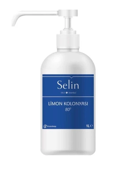 Selin Limon Kolonyası Pet Bidon Spreyli 1000 Ml ürün görseli 1