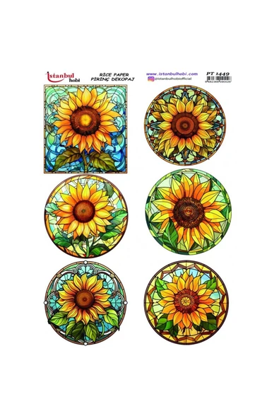 İSTANBUL HOBİ PİRİNÇ DEKOPAJ KAĞIT PT1449 ürün görseli