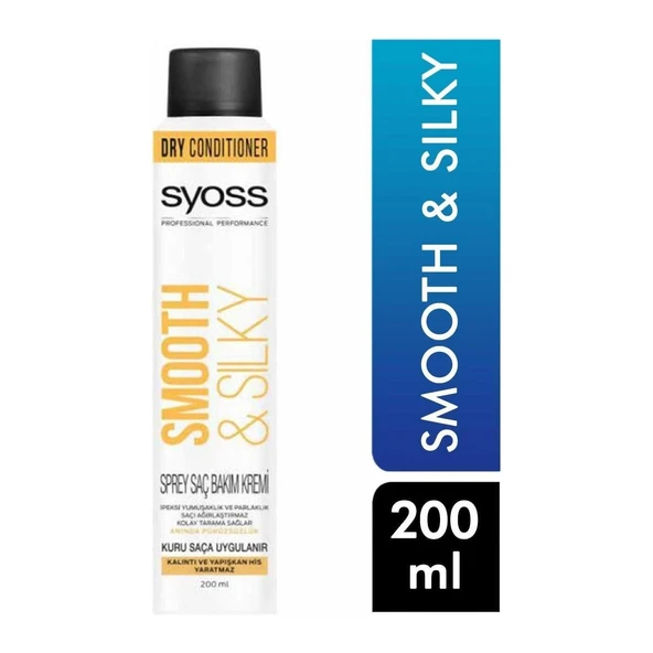 Syoss Sprey Saç Bakım Kremi Smooth Sılky 200 Ml ürün görseli 1
