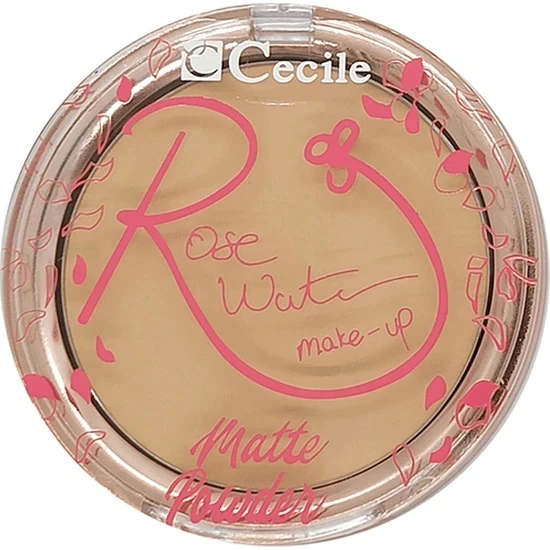 Cecile Rose Water Matte Powder Pudra 03