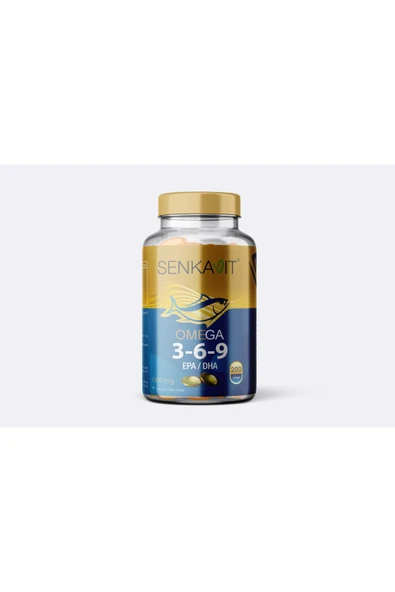Senkavit Omega 3-6-9 1300 mg 200 Softjel ürün görseli