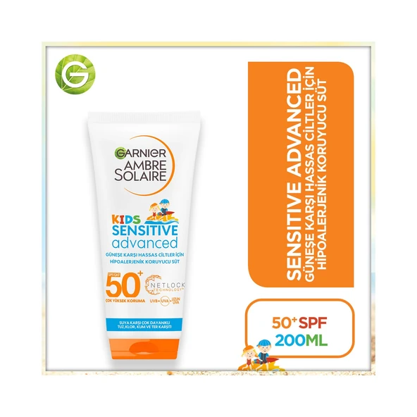 Garnıer Ambre Solaıre Kids Güneş Koruyucu Losyon Tüp Spf 50 200 Ml