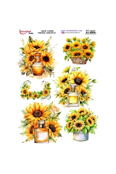 İSTANBUL HOBİ PİRİNÇ DEKOPAJ PT1457 ürün görseli