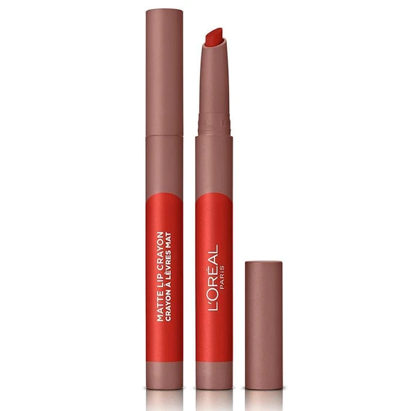 Loreal Paris Matte Lıp Crayon Kalem Mat Ruj 110 Caramel Rebel ürün görseli