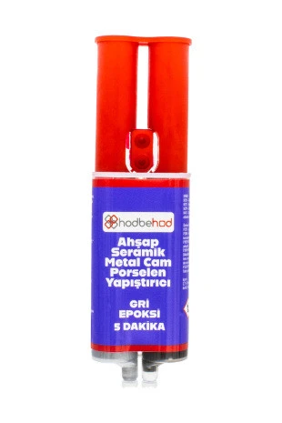 Epoksi Yapıştırıcı 5 Dakika Metal Seramik Cam Porselen Ahşap Tamir & Dolgu 25gr