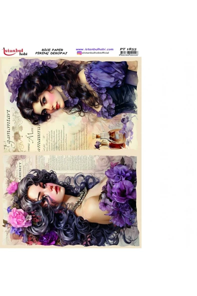 İSTANBUL HOBİ PİRİNÇ DEKOPAJ PT1855 ürün görseli