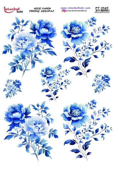 İSTANBUL HOBİ PİRİNÇ DEKOPAJ PT1646 ürün görseli