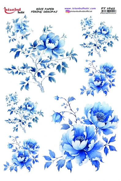 İSTANBUL HOBİ PİRİNÇ DEKOPAJ PT1645 ürün görseli