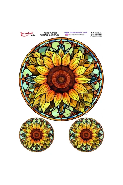 İSTANBUL HOBİ PİRİNÇ DEKOPAJ KAĞIT PT1451 ürün görseli