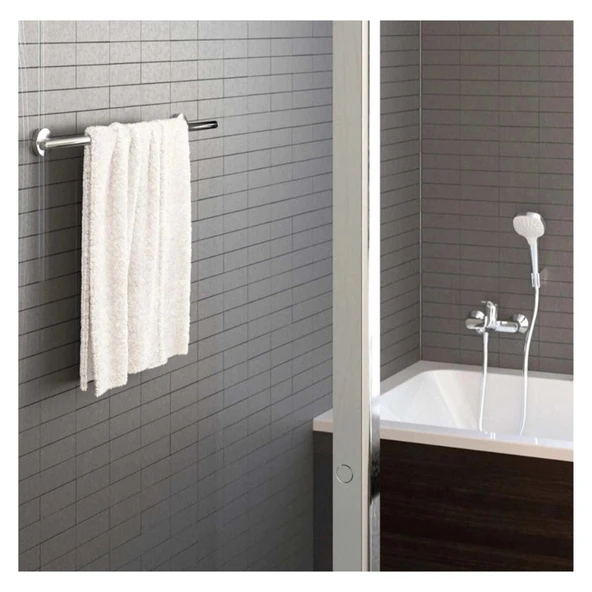 Hansgrohe Logis Universal Havluluk Krom 600 mm - 2