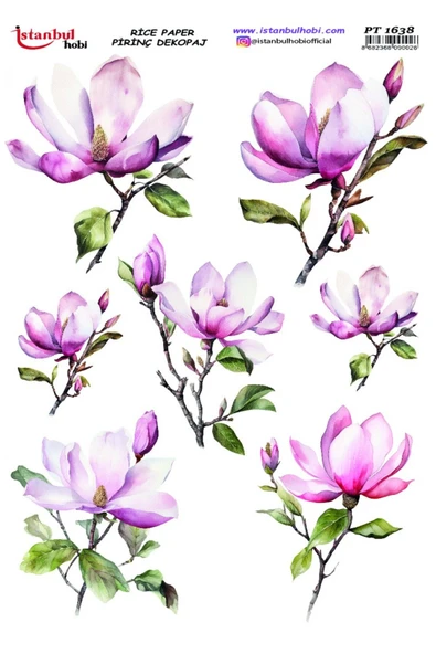 İSTANBUL HOBİ PİRİNÇ DEKOPAJ PT1638 ürün görseli