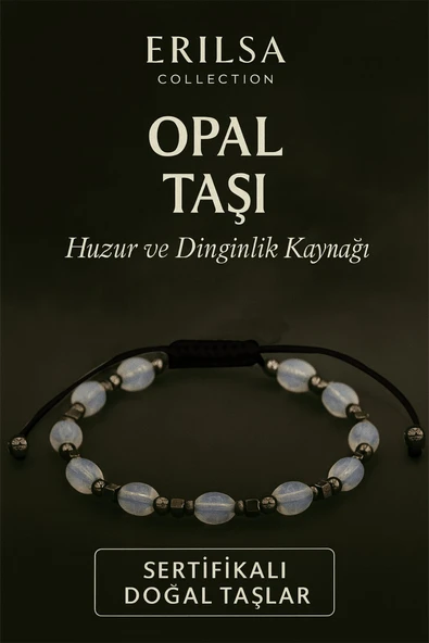 Sertifikalı Doğal Opal Taşı Bileklik – Huzur ve Dinginlik Kaynağı ürün görseli