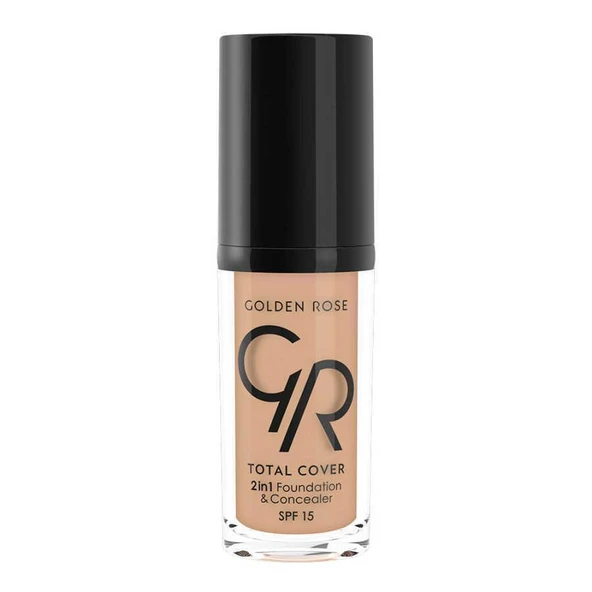 Golden Rose Total Cover 2 In1 Fondeten Concealer No.15 DELİST ürün görseli