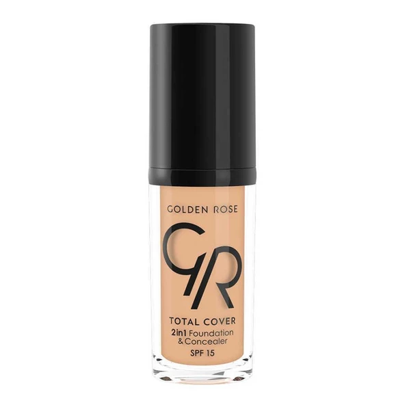 Golden Rose Total Cover 2 In1 Fondeten Concealer No.12 DELİST