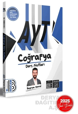 BENİM HOCAM /  AYT COĞRAFYA  DERS NOTLARI(İADESİZ) ürün görseli