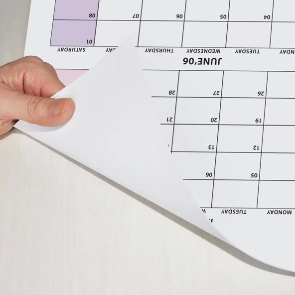 Amerikan Standardı 2026 Yıllık Planlayıcı Takvim, Pazar Başlangıç 2026 Takvim - Resim 4