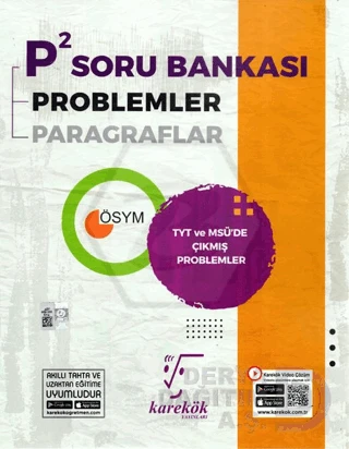 KAREKÖK /   TYT PROBLEMLER PARAGRAFLAR- P2 SORUBANKASI ürün görseli