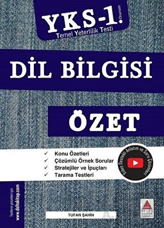 DELTA / YKS -1 -TYT DİL BİLGİSİ ÖZET ürün görseli