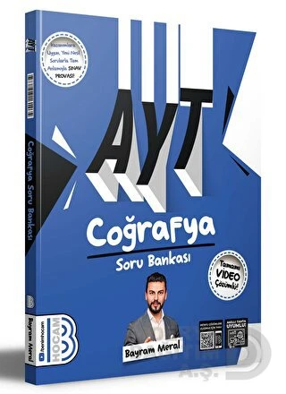 BENİM HOCAM /  AYT 2024 COĞRAFYA  SORU BANKASI (VİD.ÇÖZÜMLÜ) ürün görseli