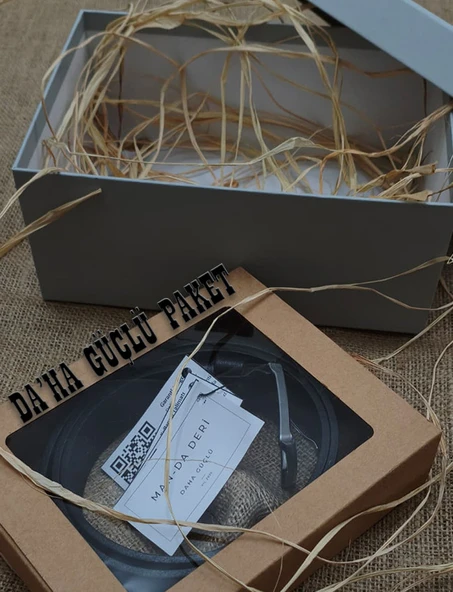 Manda Derisi Kemer (Kahverengi) - Resim 7