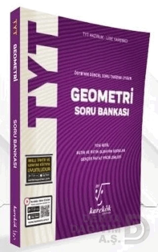 KAREKÖK / TYT GEOMETRİ SORU BANKASI ürün görseli