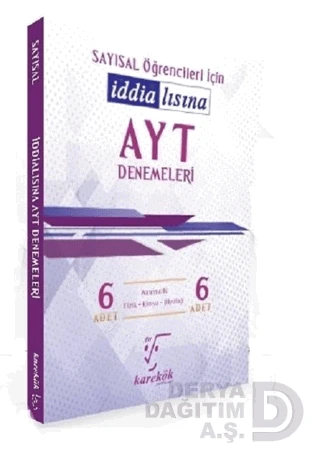 KAREKÖK /  AYT 6 DENEME -İDDİALISINA - SAYISAL ürün görseli