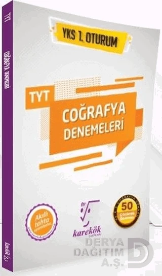 KAREKÖK / TYT COĞRAFYA DENEMELERİ (YKS 1.OTURUM) ürün görseli