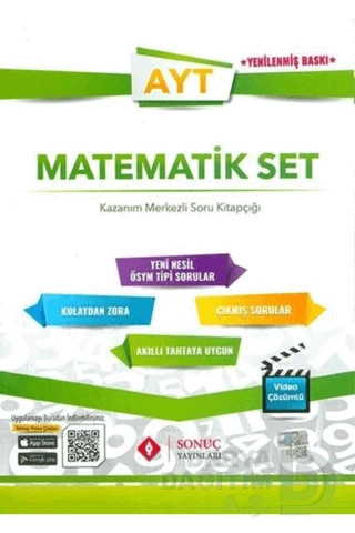 SONUÇ /  AYT  MATEMATİK SET - (5 KİTAP TAKIM) ürün görseli