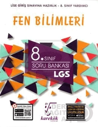 KAREKÖK / 8.SINIF FEN BİLİMLERİ SORU BANKASI ürün görseli