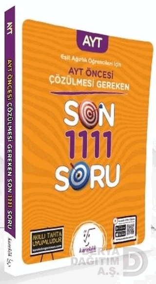 KAREKÖK /  AYT SON 1111 SORU EŞİT AĞIRLIK İÇİN ürün görseli