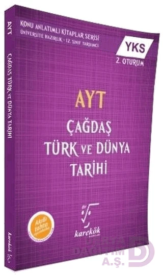 KAREKÖK / AYT ÇAĞDAŞ TÜRK VE DÜNYA TARİHİ KA ürün görseli
