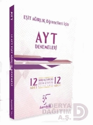 KAREKÖK /  AYT 12 Lİ DENEME SETİ EŞİT AĞIRLIK ürün görseli