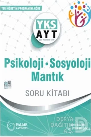 PALME /  YKS AYT PSİKOLOJİ VE MANTIK SORU KİTABI ürün görseli