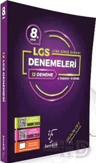 KAREKÖK /  8. SINIF 12 LGS DENEMESİ(TAKIM.  LGS DENEMELERİ 12 DENEME) ürün görseli