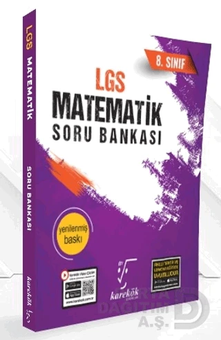 KAREKÖK /  8.SINIF LGS MATEMATİK (19474)SORU BANKASI ürün görseli
