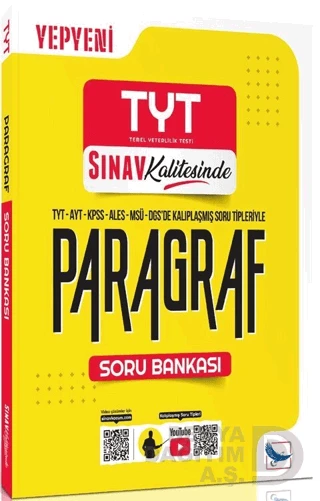 SINAV /  TYT  PARAGRAF SORU BANKASI(SINAVKALİTESİNDE) ürün görseli