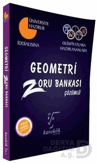 KAREKÖK / GEOMETRİ ZORU BANKASI - ÇÖZÜMLÜ ürün görseli