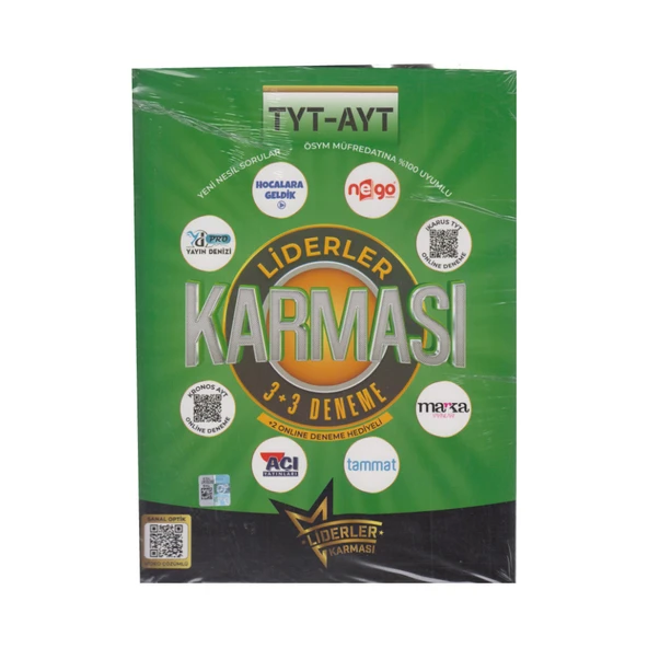 LİDERLER KARMASI / TYT- AYT 3+3  DENEME ürün görseli