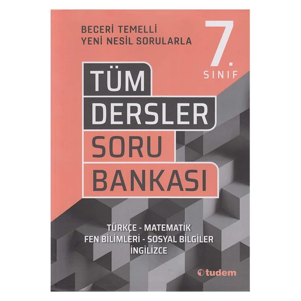 TUDEM / 7.SINIF TÜM DERSLER SORU BANKASI ürün görseli