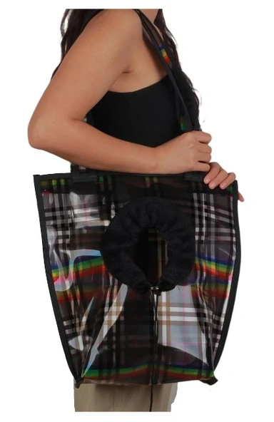 Hobi Omuz Askılı Şeffaf Kedi Taşıma Çantası - Konforlu, Güvenli ve Şık Seyahat Çözümü ürün görseli