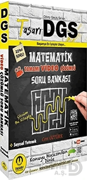 TASARI /  DGS MATEMATİK VİDEO ÇÖZ.SORU BANKASI ürün görseli