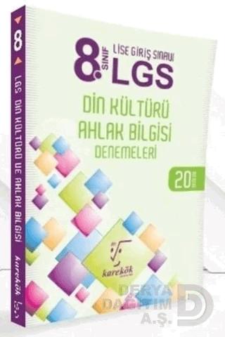 KAREKÖK / 8.SINIF LGS DİN KÜLTÜRÜ DENEMELERİ ürün görseli
