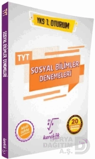 KAREKÖK /  TYT SOSYAL BİLİMLER DENEMELERİ YKS 1.OTURUM ürün görseli