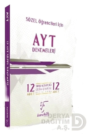 KAREKÖK /  AYT 12 Lİ DENEME SETİ SÖZEL ürün görseli