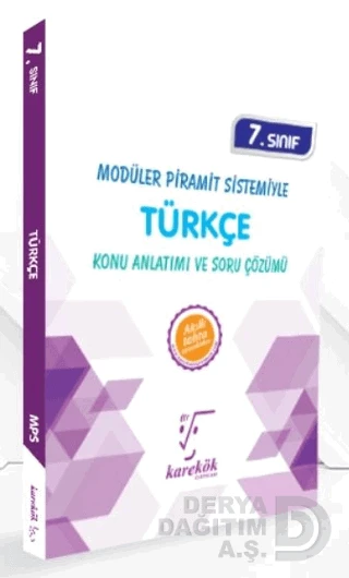 KAREKÖK / 7.SINIF TÜRKÇE MPS KA ürün görseli