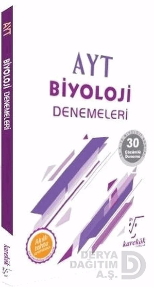 KAREKÖK /  AYT BİYOLOJİ DENEMELERİ - ÇÖZÜMLÜ DENEME ürün görseli